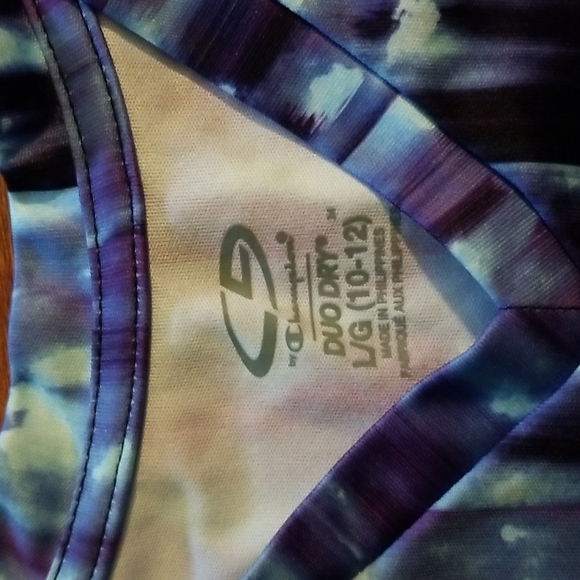 Girls Champion Duo Dry Short Sleeve Top - Picture 3 of 6